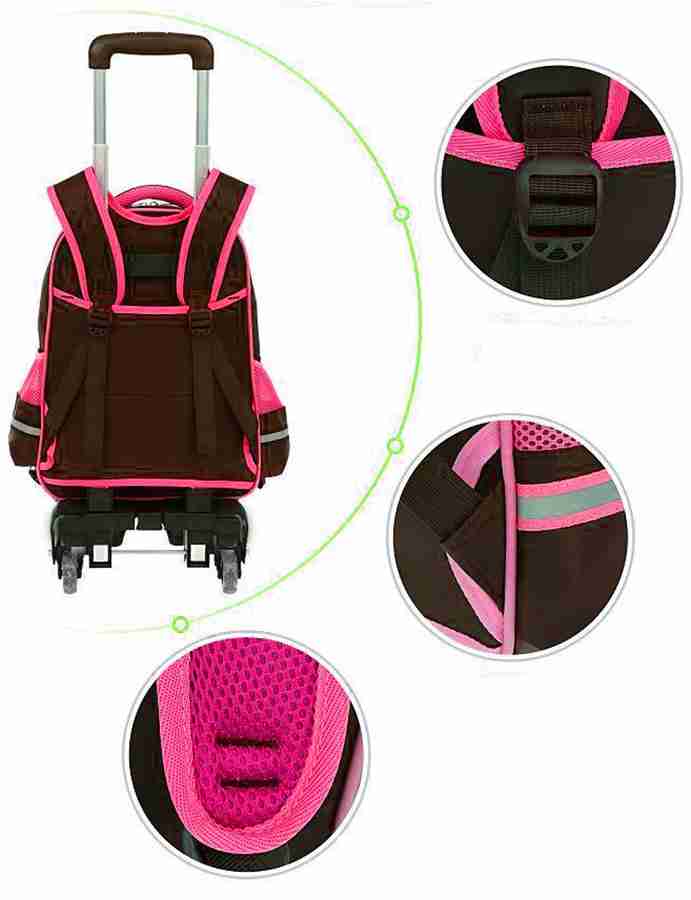 Trolley school bags flipkart on sale