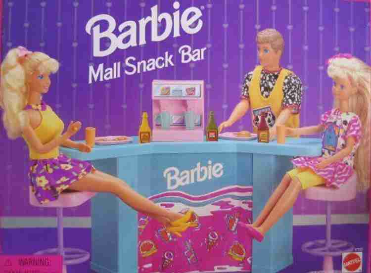 Barbie hot sale mall playset