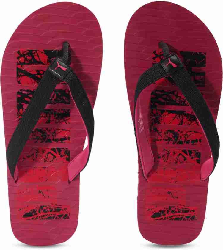 PUMA Men Miami Fashion DP Flip Flops Buy Black Red Color PUMA Men Miami Fashion DP Flip Flops Online at Best Price Shop Online for Footwears in India Flipkart