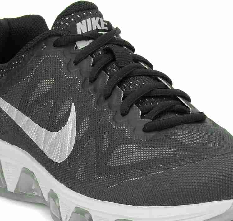 Air max best sale tailwind black silver