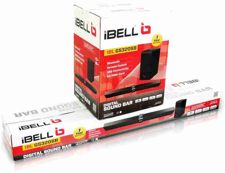 Buy iBELL Soundbar With USB AUX Bluetooth Connectivity 70 W