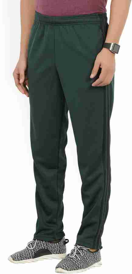 Black and green adidas track cheap pants