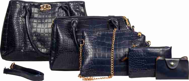 Buy Mei Ge Women Blue Shoulder Bag Blue Online Best Price in India Flipkart
