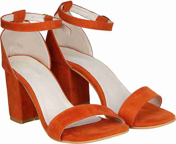 Misto Women Heels Buy ORANGE Color Misto Women Heels Online at Best Price Shop Online for Footwears in India Flipkart