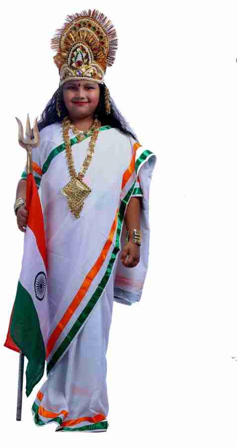 Bharat mata store dress for kids