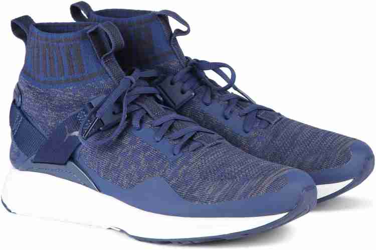 Puma ignite top evoknit blue men