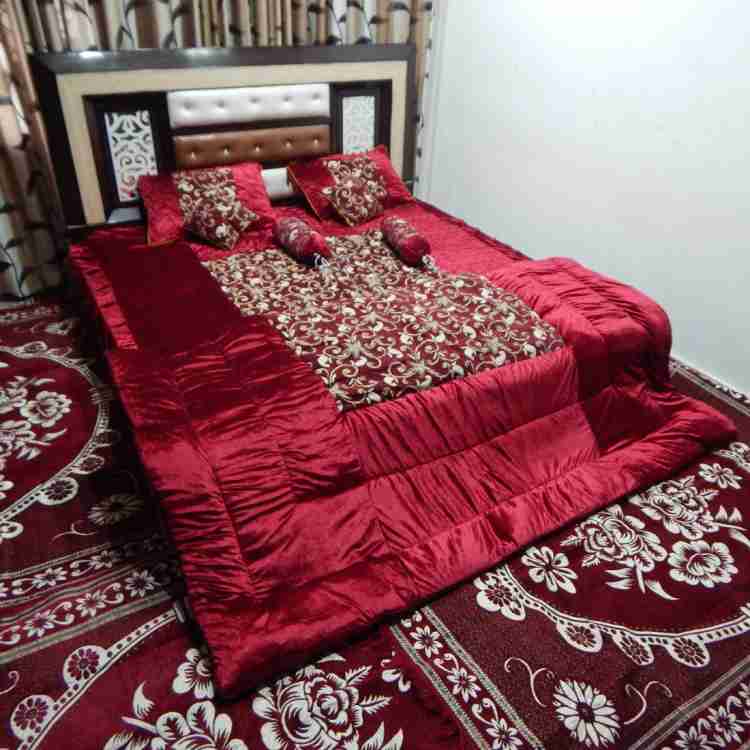 Wedding bed deals cover set