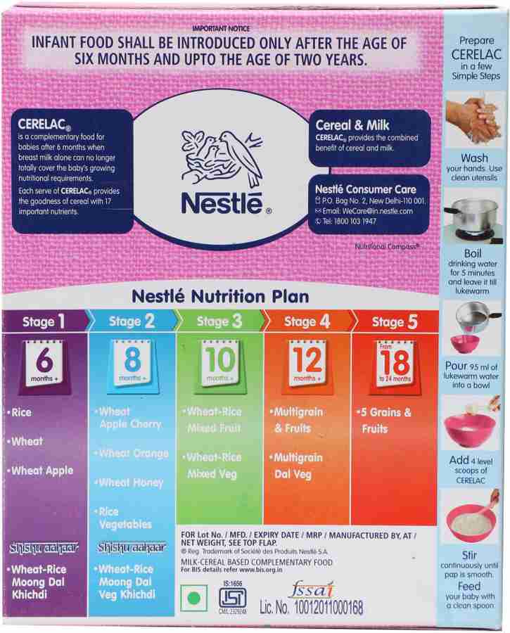 Cerelac stages new arrivals