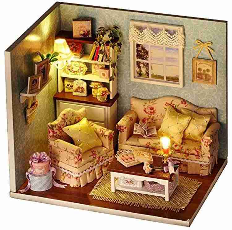 6 diy miniature dollhouse rooms discount