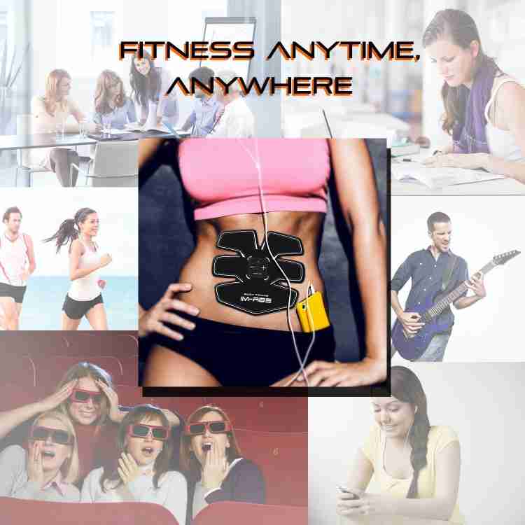 VibeX ® ABS Trainer Ab Belt, Abdominal Muscles Toner, Body Fit Toning Belt,  Fitness Training Gear Home/Office Ab Workout Equipment Machine Vibrating  Slimming Belt Price in India - Buy VibeX ® ABS