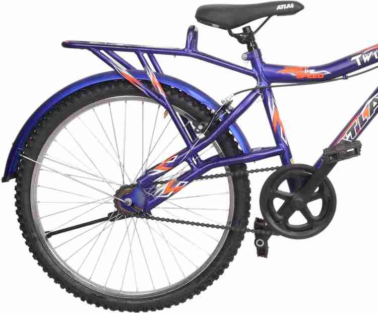 ATLAS Twister Deluxe Bike For Teens Matt Blue Orange 24 T Mountain Cycle Price in India Buy ATLAS Twister Deluxe Bike For Teens Matt Blue Orange 24 T Mountain Cycle online at Flipkart