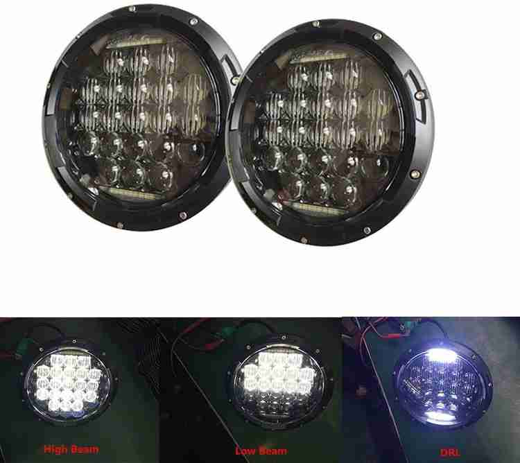 Round car lights store