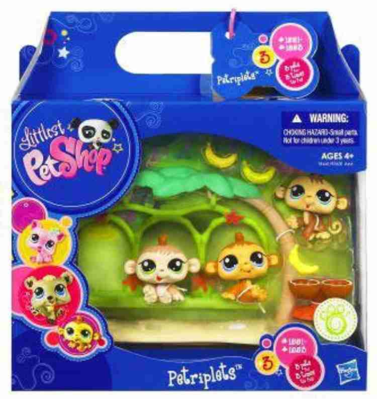 Littlest Pet Shop Pet Triplets Monkeys Pet Triplets Monkeys
