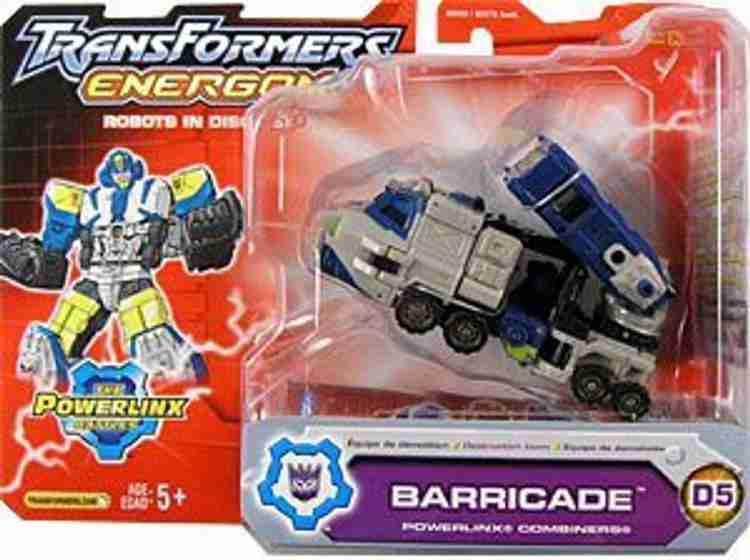 Hasbro Transformers Energon Deluxe Powerlinx Battles Barricade