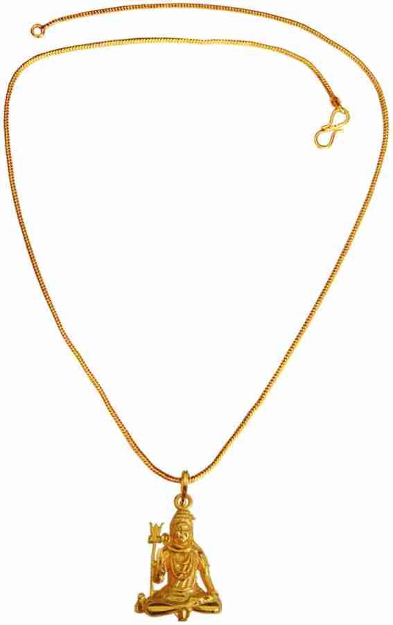 Shiva hot sale gold locket