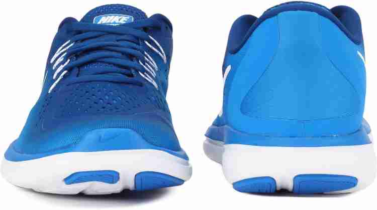 Nike flex 2017 store rn blue running shoes