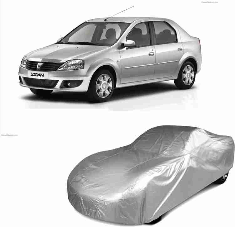 Car Body Cover For Mahindra Logan [2004-2011] - Premium Silver