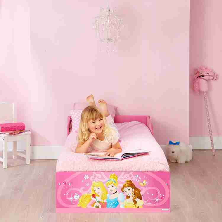 DISNEY Princess Toddler Solid Wood Single Box Bed Price in India