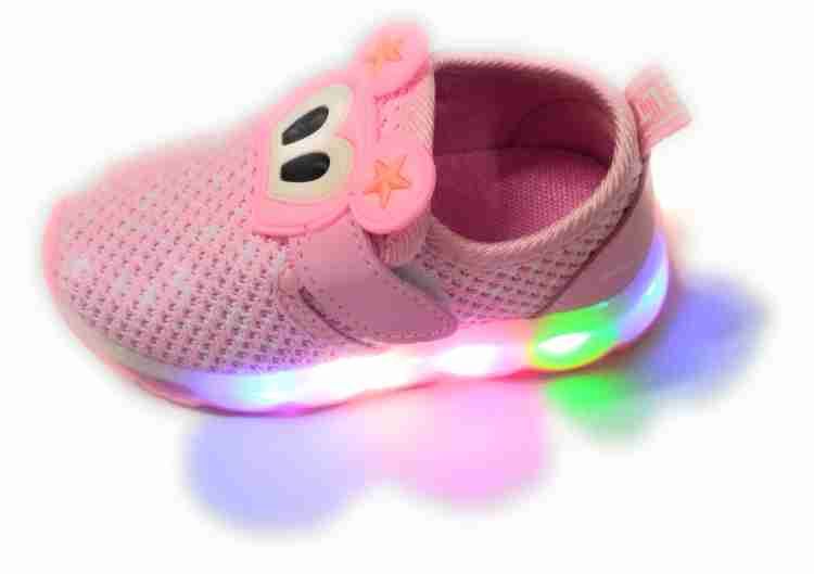 Led light shoes hot sale for baby girl