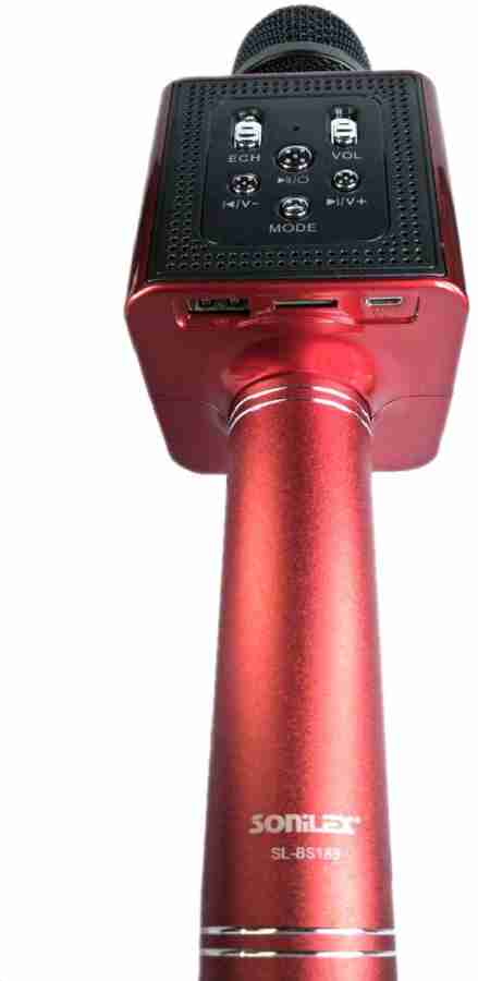 SOniLEX BS 189 Bluetooth Mic Mike Portable Handheld Mic Mike