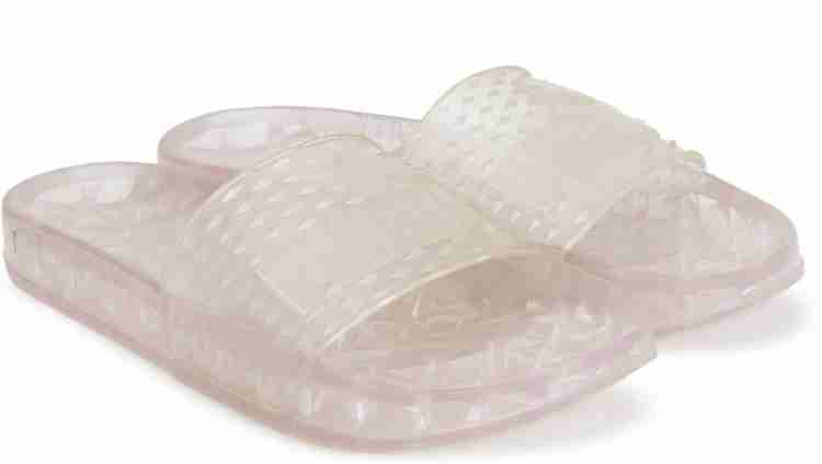 Pink puma sale jelly slides