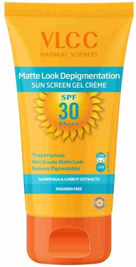 VLCC Sunscreen SPF 30 PA Matte Look Sun Screen Gel Creme