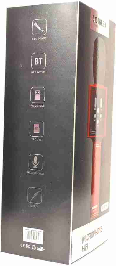 SOniLEX BS 189 Bluetooth Mic Mike Portable Handheld Mic Mike