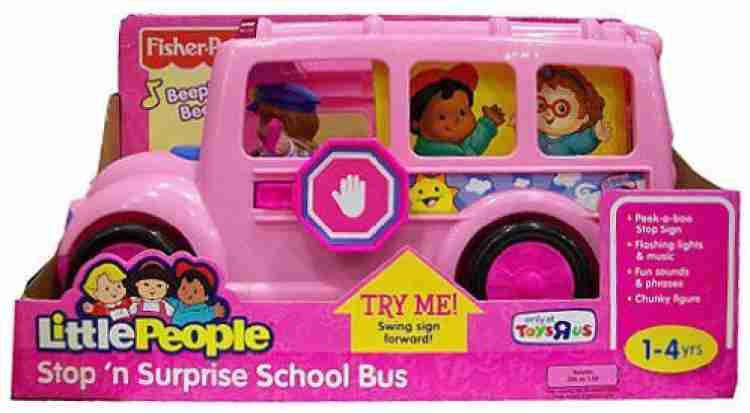 Fisher price sales pink bus