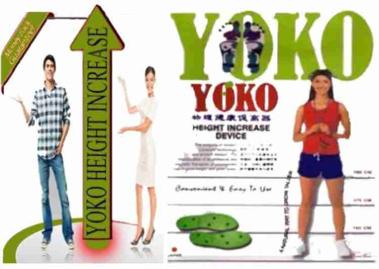 NP y1 YOKO ORIGINAL HEIGHT INCREASE DEVICE MAGNETIC FOOT PADS SOLE