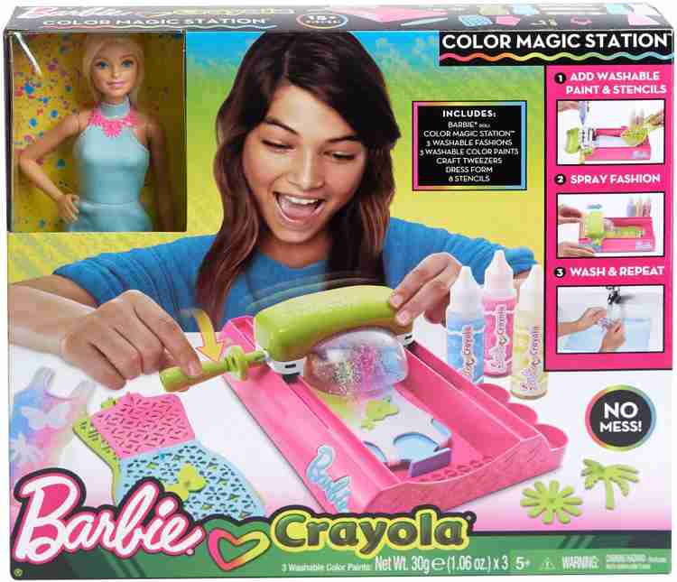 Barbie colour magic station hotsell