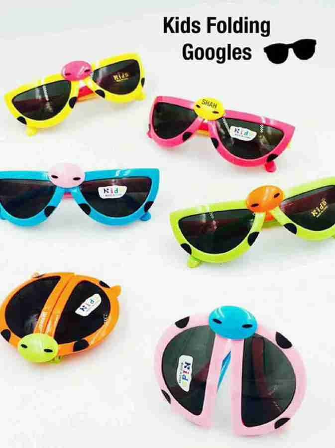 Kids folding sunglasses best sale