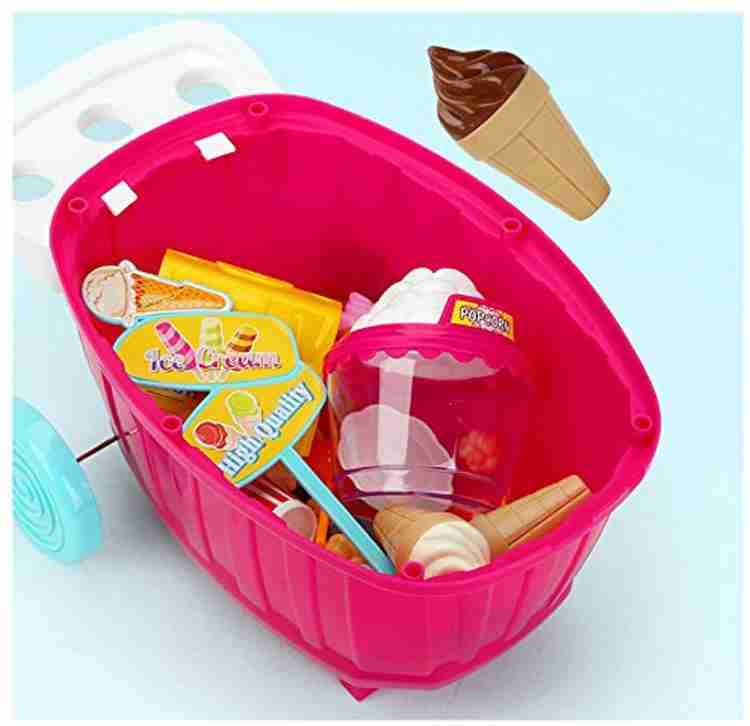 Ice cream sales and popcorn machine