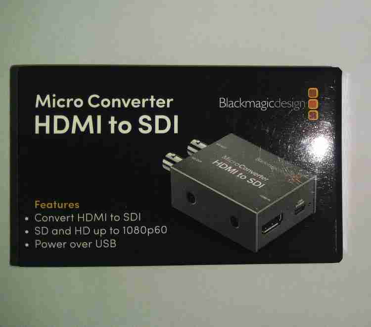 Black magic best sale sdi hdmi