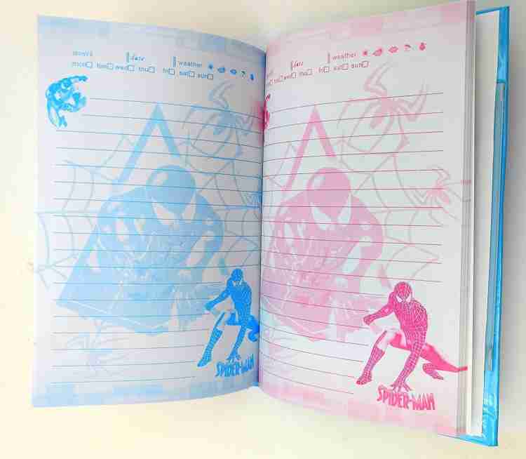 OYTRA Spiderman Password Lock Diary for Boys and Girls A5 Diary Ruled 100  Pages Price in India - Buy OYTRA Spiderman Password Lock Diary for Boys and  Girls A5 Diary Ruled 100