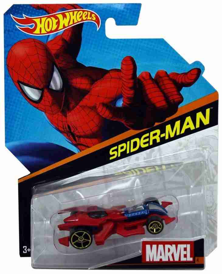 Spiderman car 2024 hot wheels