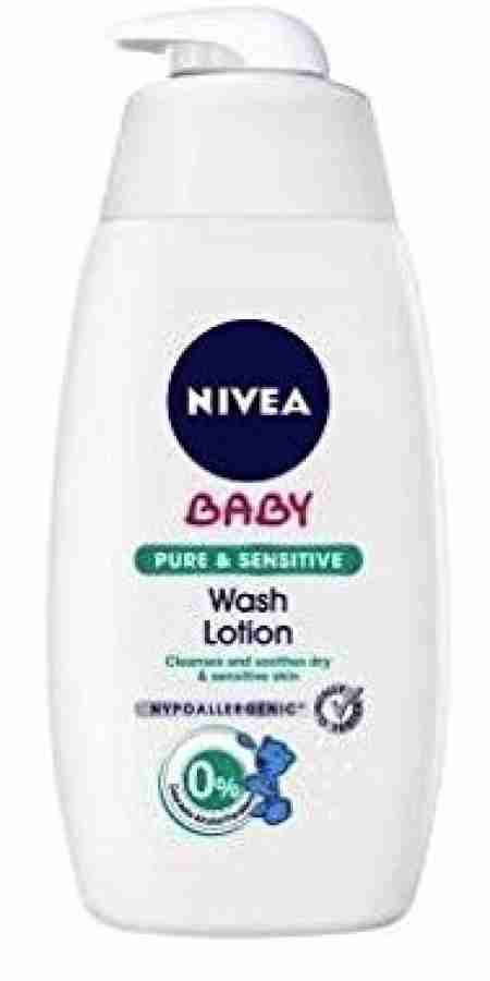 Nivea baby pure & sensitive store wash lotion