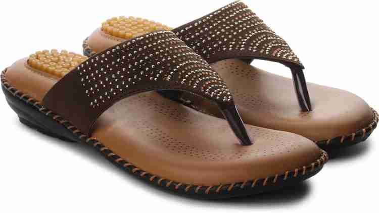 DOCTOR SOFT Women Brown Sandals Buy DOCTOR SOFT Women Brown