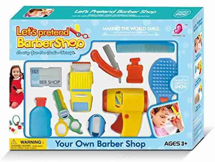 Toy shop barber set
