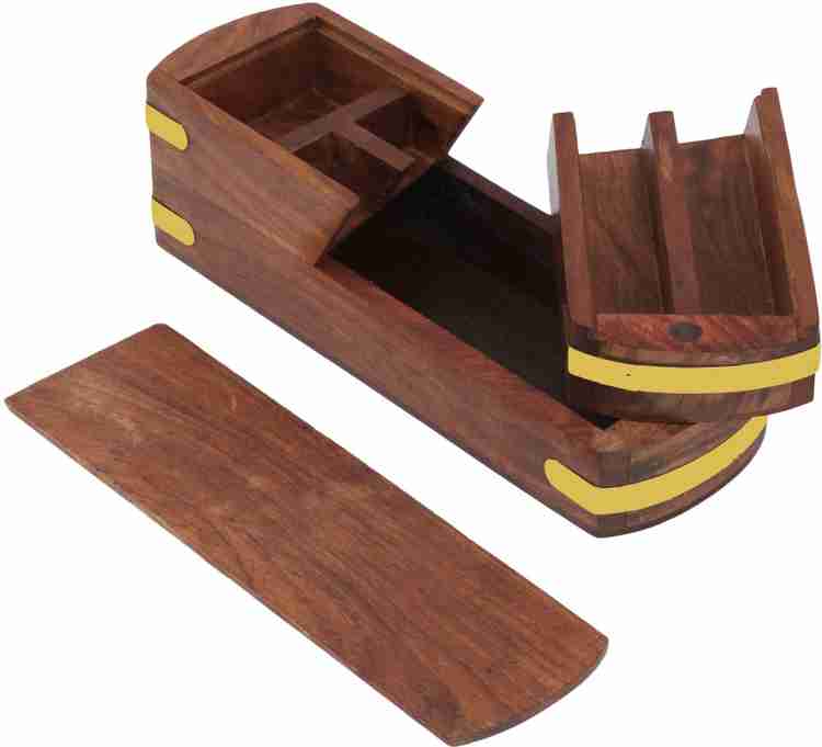 Flipkart Craft Art India Designer Anchor Art Wood Pencil Box