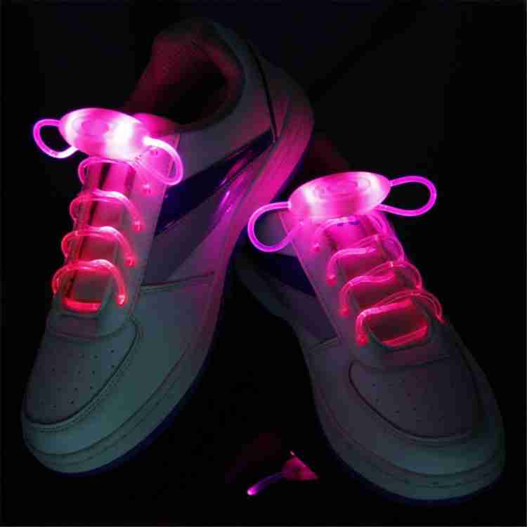 Trendzino Light Up LED Shoelaces 3 Blinking Modes in 5 Colors Flash Party Shoe Laces Strings Shoe Lace Price in India Buy Trendzino Light Up LED Shoelaces 3 Blinking