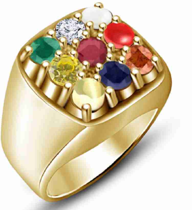 Navratna stone deals ring