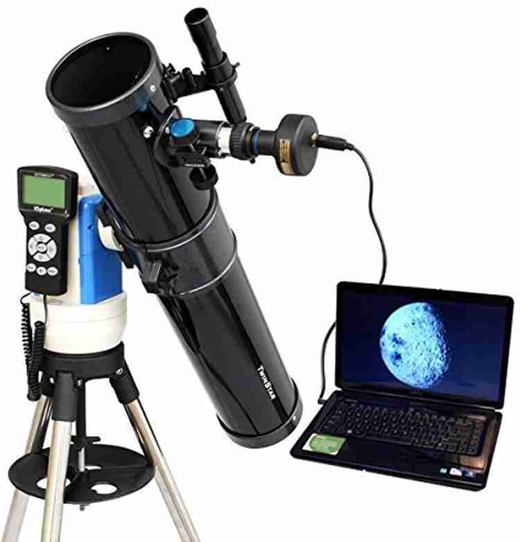 Twin Star Black 70Mm Computer Controlled Refractor Telescope With