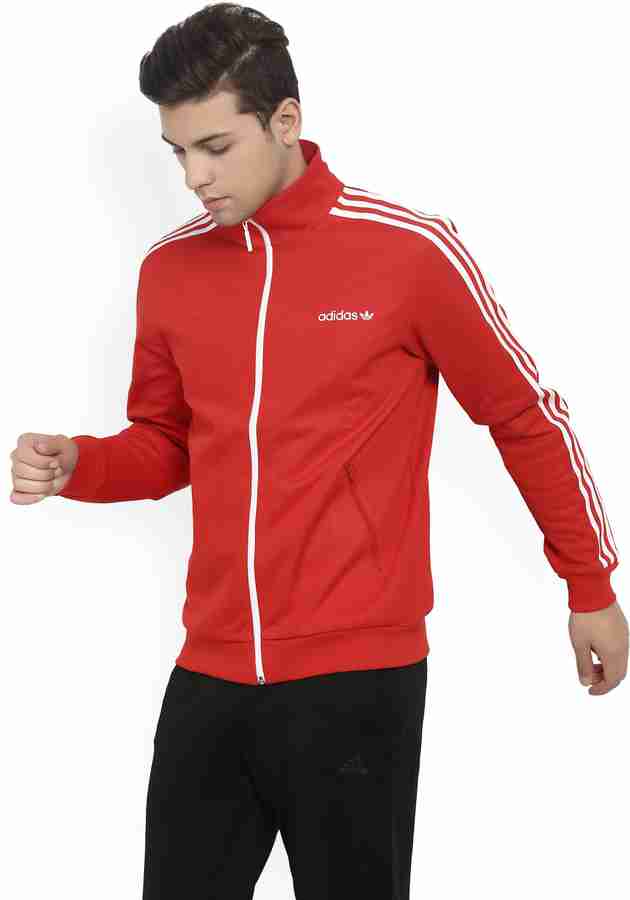 Jacket shop adidas red