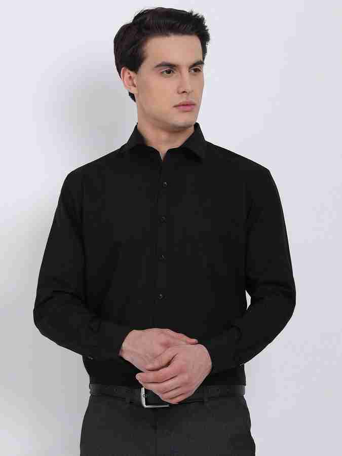 M Express Men Solid Formal Black Shirt Buy M Express Men Solid Formal Black Shirt Online at Best Prices in India Flipkart
