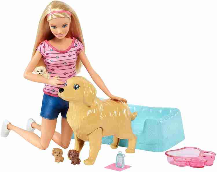 Barbie doll puppies deals