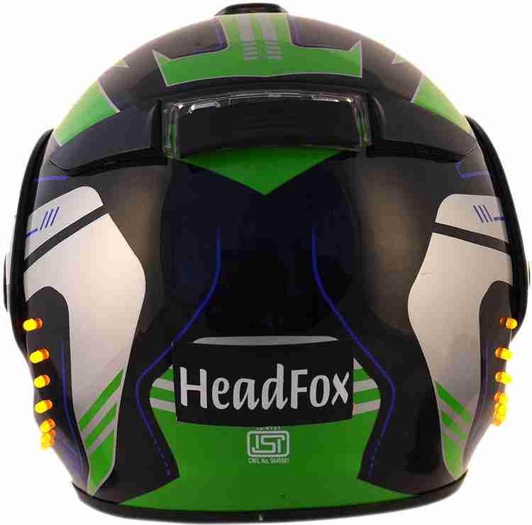 Head fox Wireless Turn Signal Light Indicator Motorbike Helmet