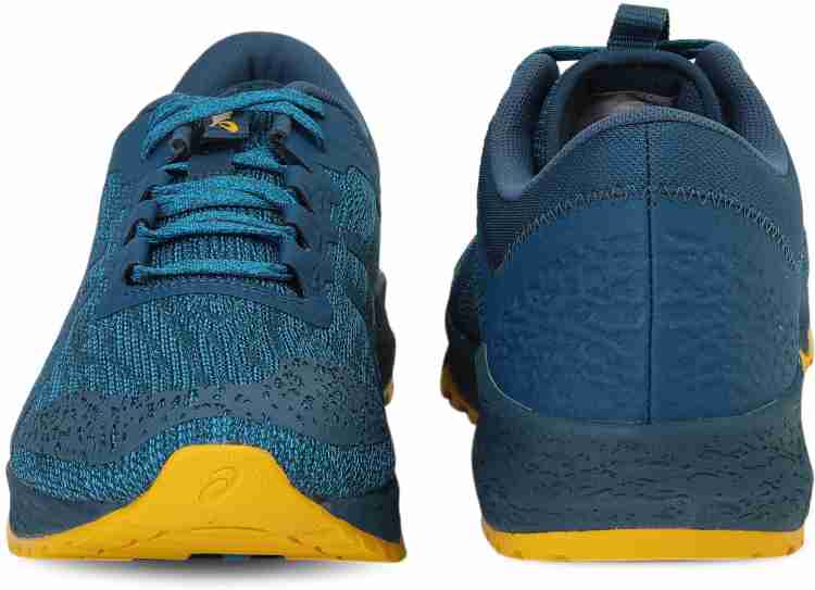 Asics ALPINE XT Running Shoes For Men Buy TURKISH TILE INK BLUE LEMON CURRY Color Asics ALPINE XT Running Shoes For Men Online at Best Price Shop Online for Footwears in India