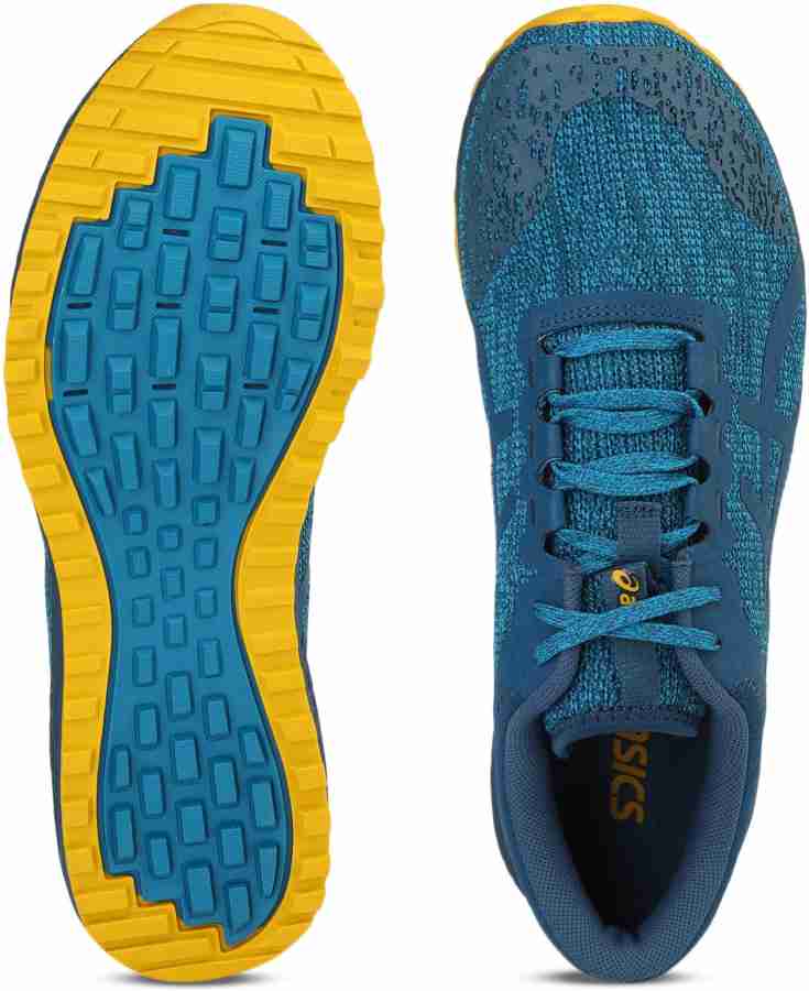 Asics ALPINE XT Running Shoes For Men Buy TURKISH TILE INK BLUE LEMON CURRY Color Asics ALPINE XT Running Shoes For Men Online at Best Price Shop Online for Footwears in India