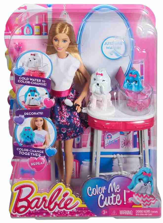 Barbie color me cute best sale
