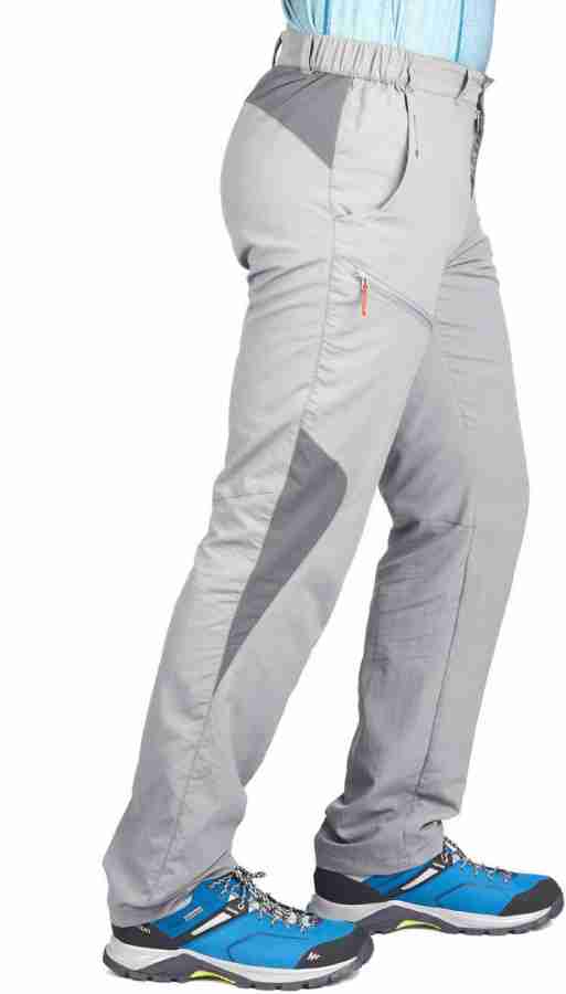 QUECHUA by Decathlon Relaxed Men Grey Trousers - Buy QUECHUA by Decathlon  Relaxed Men Grey Trousers Online at Best Prices in India